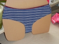 Slip gestreift