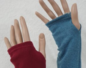 Handstulpen aus Baumwollfeinstrick