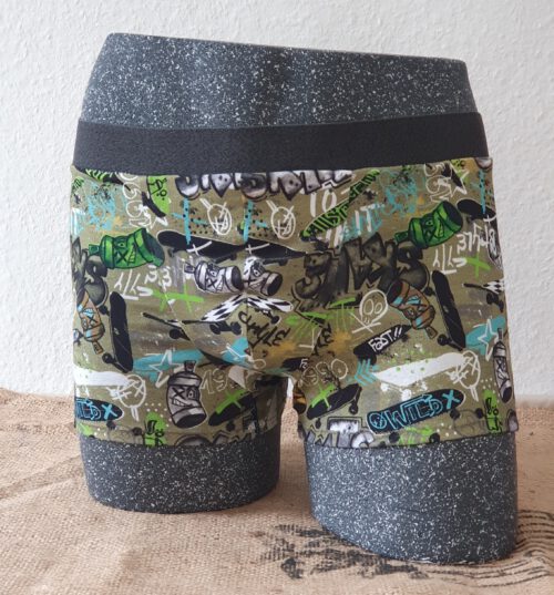 Retro-Herrenslip, Modell "Graffiti"