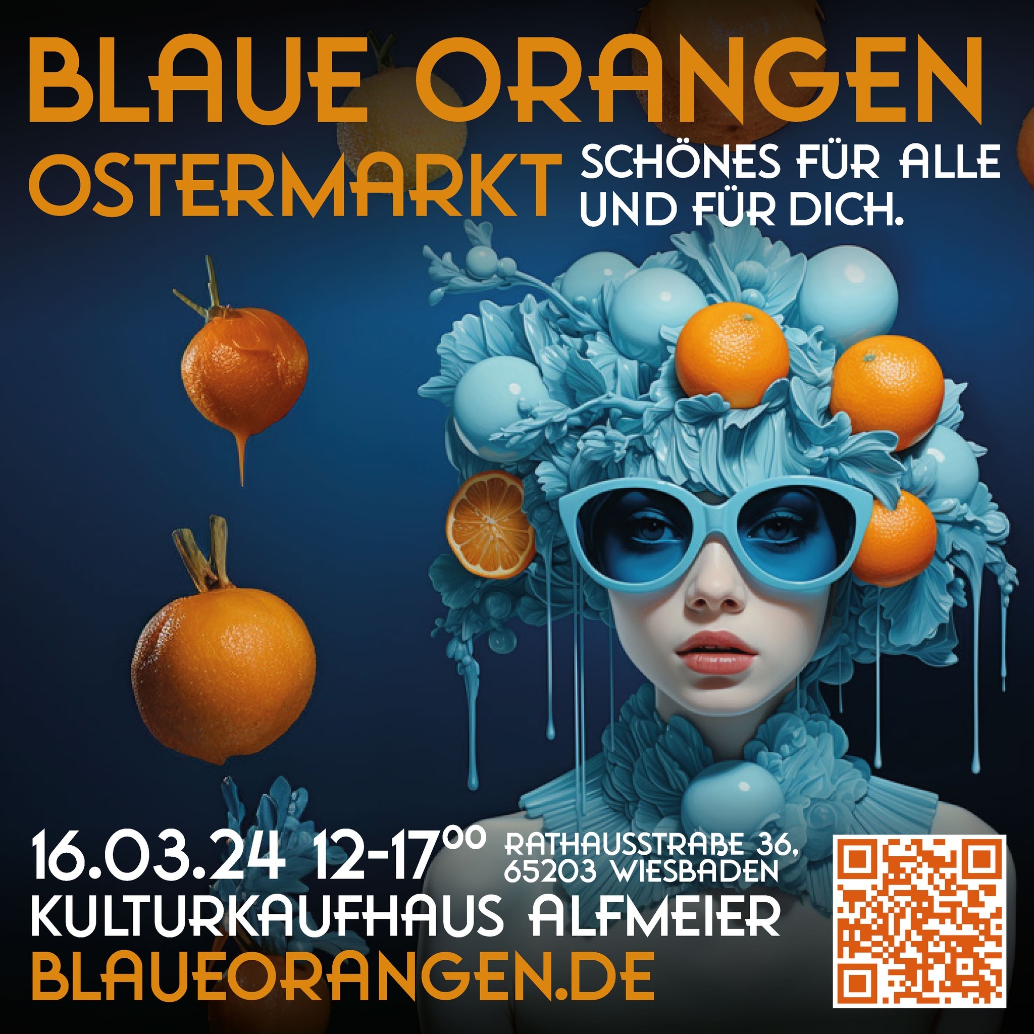 You are currently viewing Blaue Orangen in Wiesbaden!