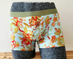 Retro-Herrenslip, Modell „Kakadus in Paradies“