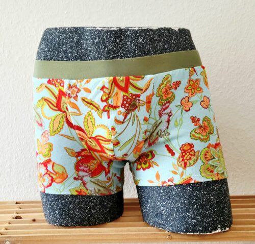 Retro-Herrenslip, Modell "Kakadus in Paradies"