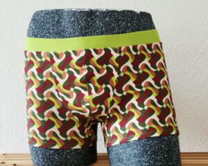 Retro-Herrenslip, Modell „Deconstructed Nature“