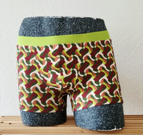 Retro-Herrenslip, Modell "Deconstructed Nature"