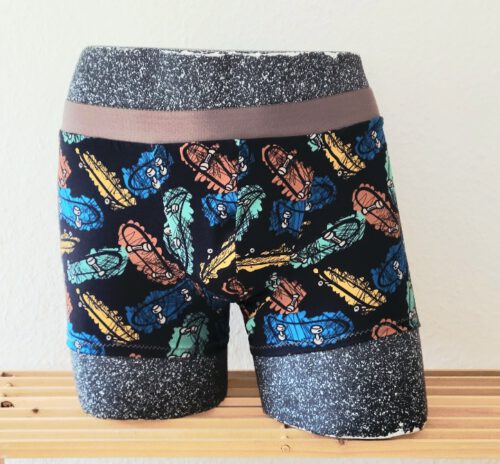 Retro-Herrenslip, Modell "Skateboard"