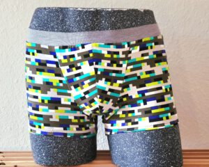 Retro-Herrenslip, Modell „Pixel“