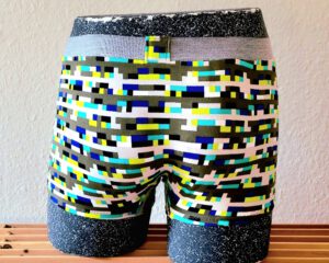 Retro-Herrenslip, Modell „Pixel“