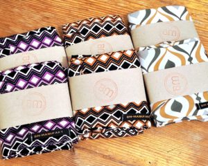 Schaltuch „Cremefarben mit Rautenstruktur“