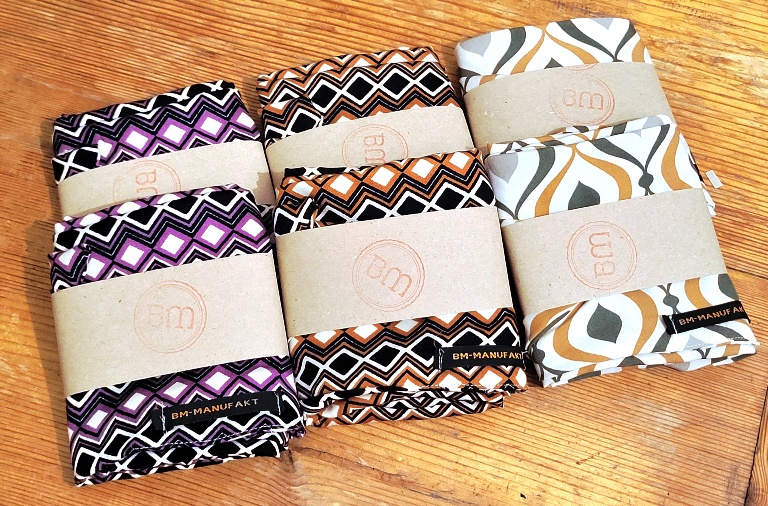 Schaltuch "Würfelstruktur