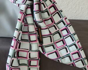 Schaltuch „Mint mit Muster“