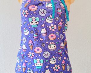 Hemdchen-Set „Sweet Pastries im Kawaii-Stil“