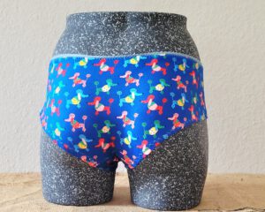 Hipslip „Poodles on Blue“
